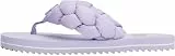 Tommy Jeans Damen Flip Flops Braided Beach Sandal mit Flecht-Detail, Violett (Pale Amethyst), 40