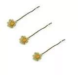 Gry & SIF Anemone Filzblumen, Mintgrün, 3er-Set