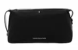 Tommy Hilfiger Herren TH Central WASHBAG PU AM0AM11852 Andere SLG (kleine Lederwaren), Schwarz (Black)