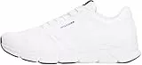 Tommy Hilfiger Herren Runner Sneaker Modern Comfort Knit mit Logo, Weiß (White), 43