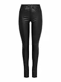 ONLY Female Kunstlederhosen ONLROYAL Skinny Fit Kunstlederhosen