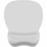 KTRIO Mauspad Handgelenkstütze Gel-Mauspad mit Handgelenkstütze, ergonomisches Mauspad Gel-Mauspad für Computer Laptop, Schmerzlinderung Maus Handgelenkauflage Stützpad mit rutschfester PU-Basis,