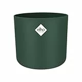 elho B.for Soft Rund 18 - Blumentopf für Innen - 100% recyceltes Plastik - Ø 18.3 x H 16.7 cm - Leaf Green