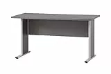 Möbelpartner Schreibtisch Manni, esche grau Dekor, 140 x 65 x 72,2 cm