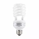 Exo Terra Reptile UVB 100, Tropische Terrarienlampe, Kompakte UVB Lampe für tropische und subtropische Reptilien, 25W, Fassung E27, Weiß