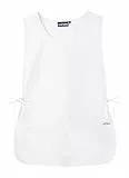 Sivvan Unisex Schürze - Verstellbare Taillengurte, 2 tiefe Fronttaschen - S8700 - White - R