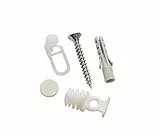 Gardinia Vorhangschienen Zubehör-Set, Kunststoff, weiß, 0.1, 12