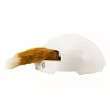 PetSafe Fuchsbau Katzenspielzeug, Interaktives Beschäftigungsspielzeug mit Fuchsschwanz, 3 AA Batterien erforderlich, Weiß, 1 Stück (1er Pack).