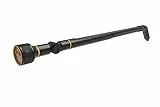 Fiskars Gießstab mit 3 Funktionen, Schwenkbarer SoftGrip Düsenkopf, Durchflusskontrolle, Universalgröße, Höhe: 74 cm, 442 g, Schwarz/Orange, 1052186