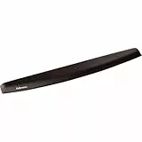 Fellowes Handgelenkauflage für die Tastatur, gefüllt mit Memory Foam Schaumstoff, mit weichem Stoffbezug, ergonomisch - schwarz