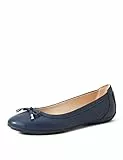 Geox Damen D Charlene Ballet Flat, Blau, 39 EU
