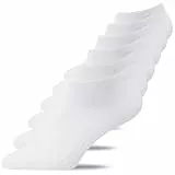 Cirorld Bambus Sneaker Socken Damen Herren 39-42 43-46, 6 Paar Kurze Bambussocken, Antibakteriell Feuchtigkeitsableitend Laufsocken，Geruchshemmend für Gym Walking Reisen