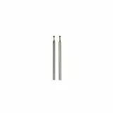 Proxxon 28222 Diamantschleifstifte Form Kugel 1,8mm 2 Stück/Packung, Grün