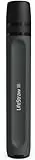 LifeStraw Peak Series - Personal Water Filter Straw - Persönlicher Strohhalm-Wasserfilter für Notfall, Survival, Outdoor zur ultraleichten Wasserversorgung, BPA-frei, Dark Mountain Gray (grau)