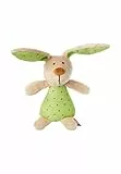 sigikid Rassel & Greiflinge Babyspielzeug Baby-Rassel Plüsch-Hase - Geschenk für Babys ab 3 Monaten, waschbar bei 30 °C