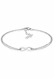 Elli Armband Damen Infinity Trend Symbol in 925 Sterling Silber