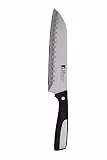 Bergner Resa - Messer asiatischer Art Edelstahl mit Deckel 17.5 cm