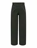 JdY Damen Jdygeggo New Long Pant Jrs Noos Hose, Peat/Detail:black Buttons, M / 32L EU