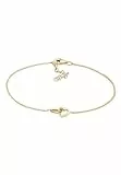 Elli Armband Damen Herz Verbundenheit in 925 Sterling Silber Vergoldet