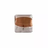 Spetsbst Bauchkette Gold Damen, Körperketten Bauch und Verstellbar für Frauen Mädchen, Taillenkette Bikini Sommer Taillenschmuck Belly Waist Chain (Weiße feine Perlen)