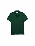 Lacoste Herren Polo-Shirt Kurzarm PH4012, Männer Polo-Hemd,2 Knopf,Slim Fit,Grün,6