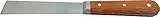 HAROMAC Malerspachtel aus Rosenholz, 25 mm, rostfreier Edelstahl, Rosenholzheft, Profi-Ausführung, Trockenbau, Farbspachtel, Abrennspachtel