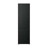 LG GBV22NCCEP Kühl-/Gefrierkombination – Smart Inverter Compressor, Total No Frost, Modern Flat Door Design, Matt Schwarz Metallic, Energieeffizienz C