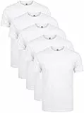 Lower East Basic Rundhals T-Shirts für Herren 3er I 5er I 10er Pack aus 100% Baumwolle in vielen Farben