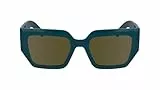 KARL LAGERFELD Damen KL6166S Sonnenbrille, Petrol, Einheitsgröße