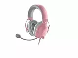 Razer BlackShark V2 X - Multi-Plattform kabelgebundenes Esports-Headset (Triforce 50mm Treiber, Erweiterte Passive Geräuschunterdrückung, 7.1 Surround Sound, Hyperclear Cardioid Mic) Quartz Pink