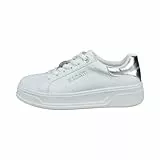 TT.BAGATT D31-AJJ07 Damen Schnürer, White / Silver, 41 EU