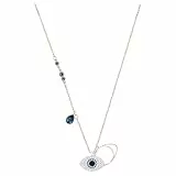 Swarovski Symbolica Anhänger, Böser Blick, Blau, Metallmix