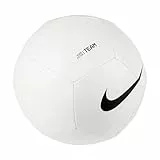 Nike Pitch Team Fußball, Größe 5, Weiss Schwarz