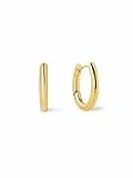 SINGULARU - Samba Ohrringe. Edelstahl mit 18 Kt Vergoldeter Beschichtung. Schmuck für Damen.