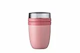 Mepal - Isolierter Lunchpot Ellipse - Thermo Lunchpot - Praktischer Joghurtbecher & Suppenbecher zum Mitnehmen 6-8 Stunden heiß & 12 Stunden kalt - 500 ml - Nordic Pink