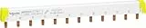 Schneider Electric Phasenschiene Steg Acti9, 3-polig, 12 TE, 100A, kürzbar, Artikelnummer A9XPH312, 1 Stück