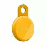 Chipolo Loop - Wiederaufladbarer Bluetooth-Tracker zur Schlüssel- und Taschenortung, kompatibel mit Apple oder Google, Ruf Dein Handy an & Außer-Reichweite-Warnungen für Android (Honig)