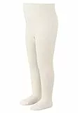Sterntaler Mädchen Uni Strumpfhose, Ecru, 110-116