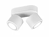 Trio Leuchten LED Deckeneinbau u. Aufbauleuchte Taurus 652910231, Metall Weiß matt, inkl. 2x 3.5 Watt + 2x 1.5 Watt LED