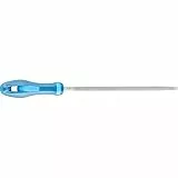 PFERD TOOLS Runde Holzraspel, 250mm, runde, spitz zulaufende Feile, umlaufender Raspelhieb H2, inkl. Ergonomie-Feilenheft, 11234257 – speziell für universelle Schrupp- und Schlichtarbeiten geeignet