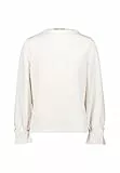 zero Damen Sweatshirt mit Glitzerknopf 38, Eggnog