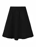 NAME IT Mädchen Nkflynet Maxi Skirt, Black, 140