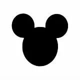 tradercat Auto Aufkleber Disney Mickey Maus Minnie Maus - 15.8cmx14.8 cm - Sticker für alle Oberflächen - Fenster, Seitenspiegel, Heckscheibe, Motorhaube, Fahrzeug – mit Anleitung