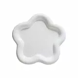 FJIXUO 2PCS Schmuck Lagerung Platten Nail art Teller Tablett Blume Herz Wolke Form Display Platte Gips Fotografie Requisiten Dekorative veranstalter Für Schlafzimmer,Schminktisch(Color 3)