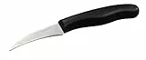 Nirosta Schälmesser Fit mit ergonomischem Griff und 3CR14 Klinge - Ideal für Obst und Gemüse - Leicht zu reinigen - Nachhaltige Verpackung