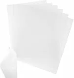 100 Stück Transparentpapier Bedruckbar, A4 Transparentpapier Weiß, Transparent Pauspapier, Dünn Transparent Papier, für Kopieren Sie Das Bild, Zeichnen