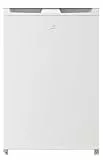 Beko TSE1424N b100 Tischkühlschrank, 128 l Gesamtrauminhalt, wechselbarer Türanschlag, gute Beleuchtung im Gerät, 37 dB, robuste Glasablagen, Weiß