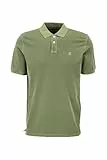 Marc O'Polo Herren Kurzarm-Poloshirt aus Bio-Baumwolle Regular Fit, Grün (Spring Fern), M