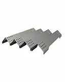 Fire World Edelstahl Brennerabdeckung Gasgrill for Rösle Videro Series, Edelstahl Aromaschienen für Rösle Videro G4, G4-S, G4-S Nero, Vario+ Brennerschutz Flavorizer Bars 4 Stück