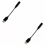 Gatuida 2 Kopfhöreradapter -Klinkenkabel Typ C 3. 5 mm Kabel Headphone Splitter kopfhörer verteiler USB-Hub USB-Adapter Kopfhörer-Adapter Headset-Klinkenadapter tragbar Konverter